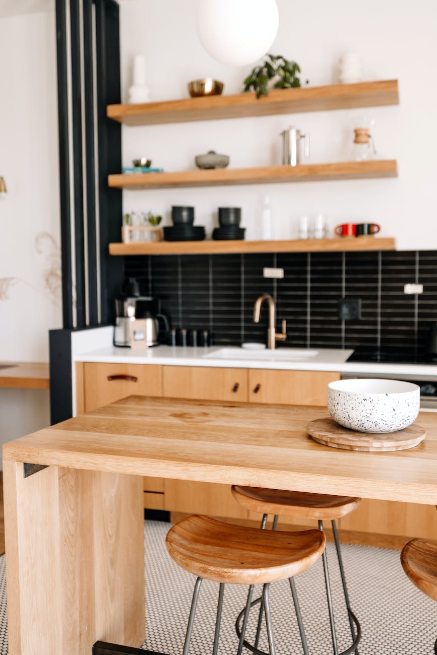 brown wooden kitchen island-Latest Kitchen Design Trends