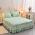 Lace Quilted Bed Skirt,Thicken Non-Slip Bed Cover